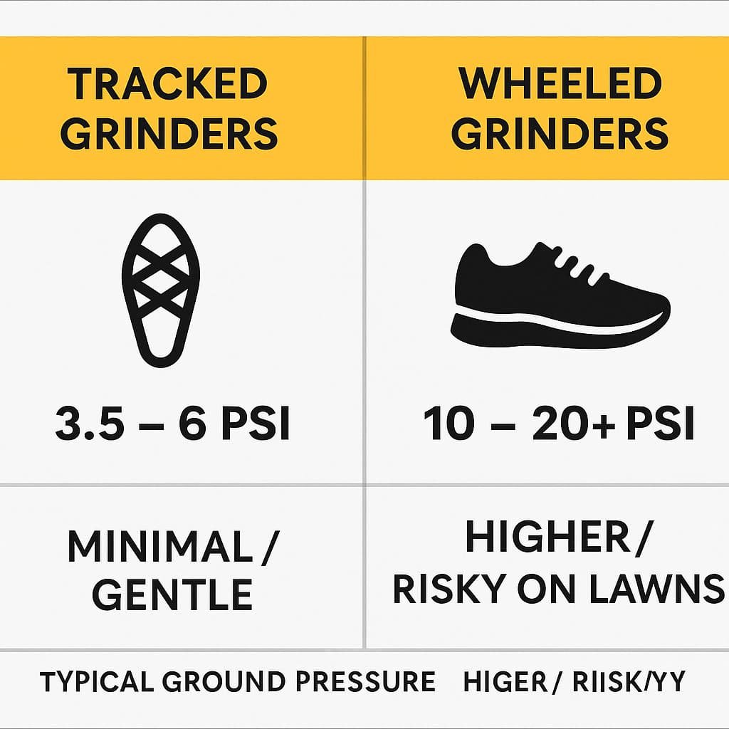 Ground pressure info