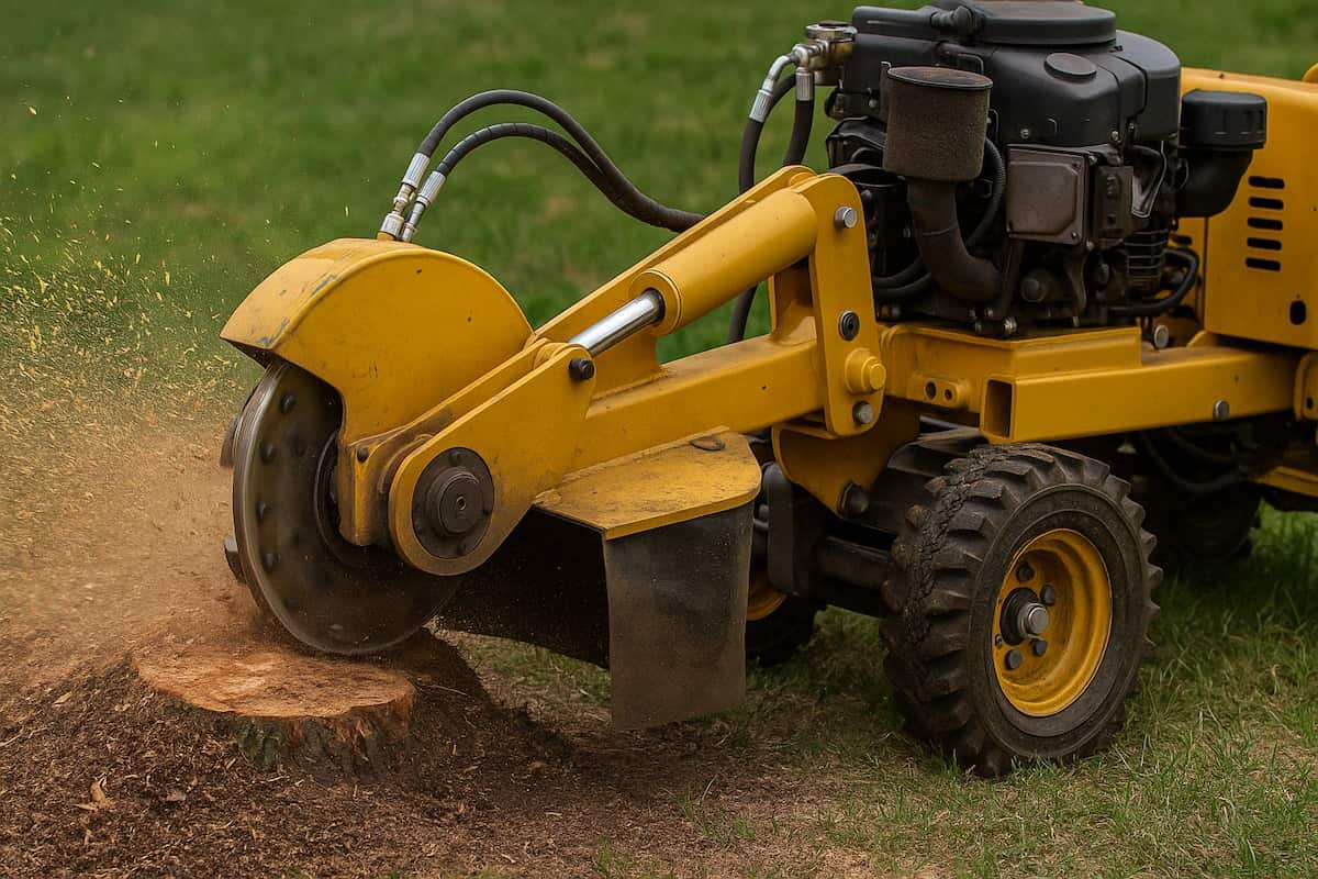 Hydraulic Control grinder