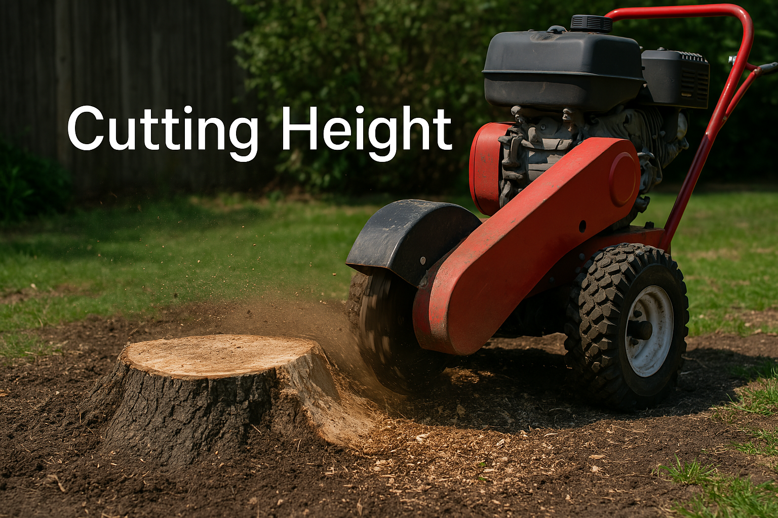 cutting height